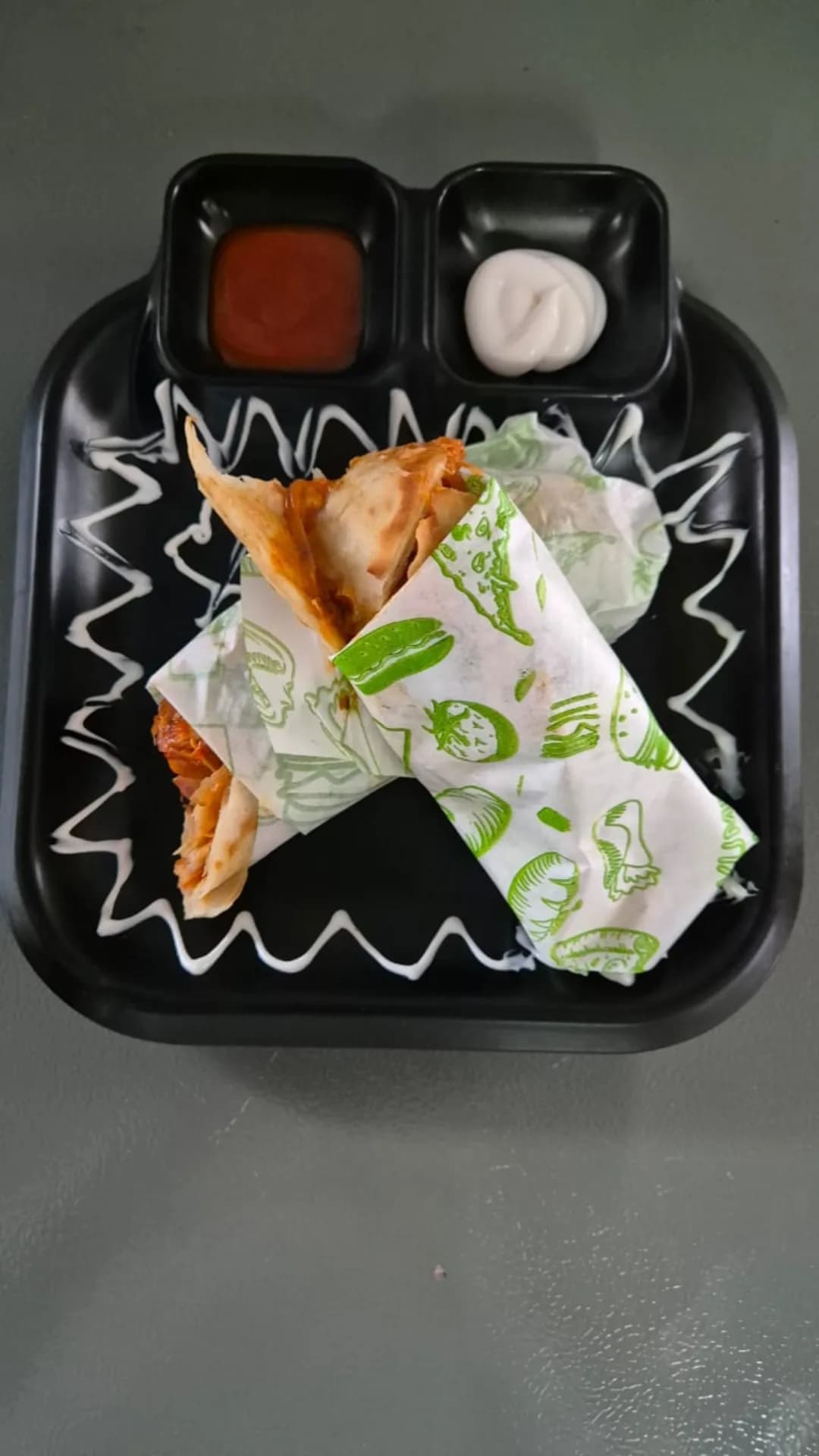 Chicken kathi roll