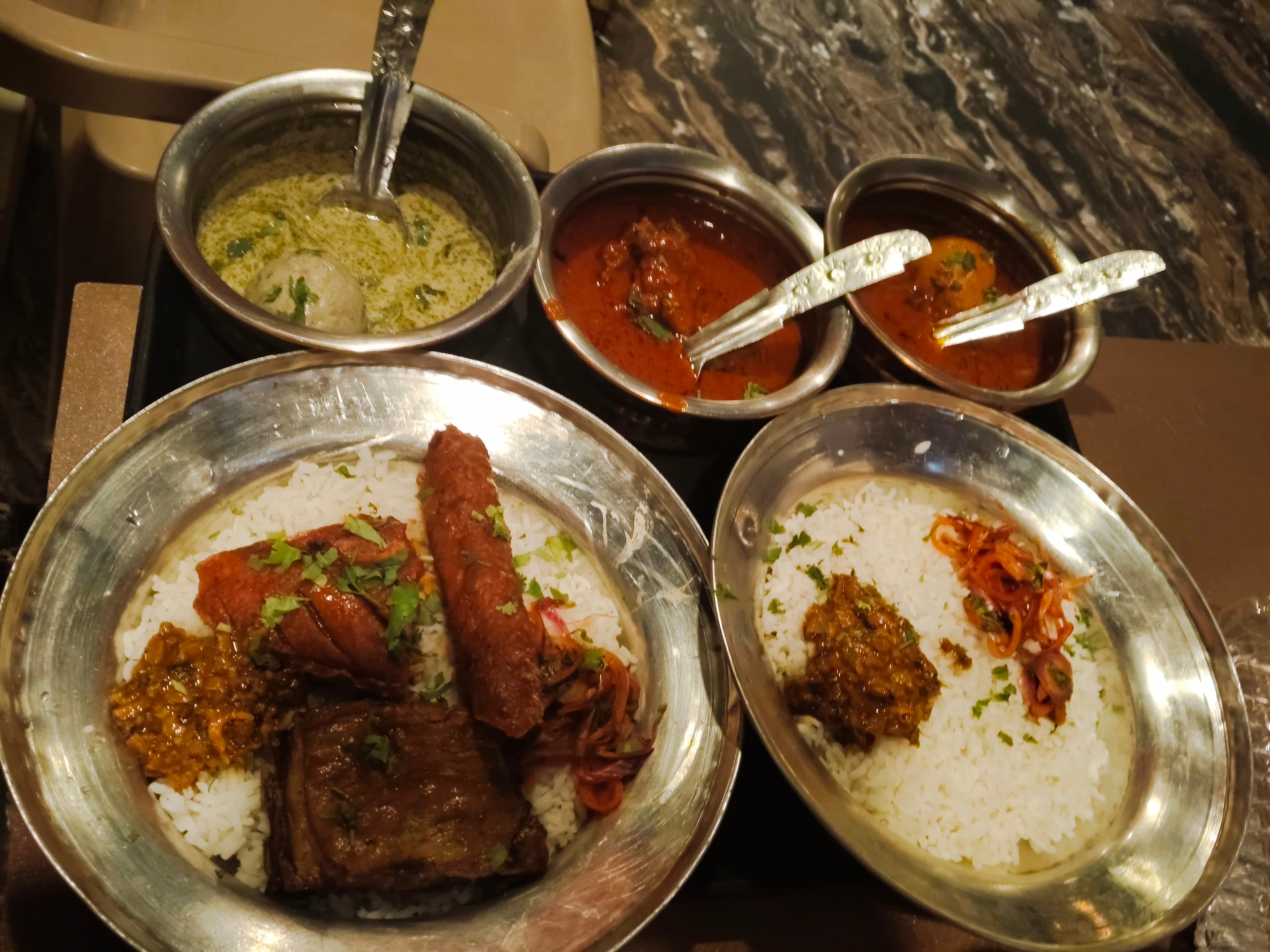 Jumbo thali